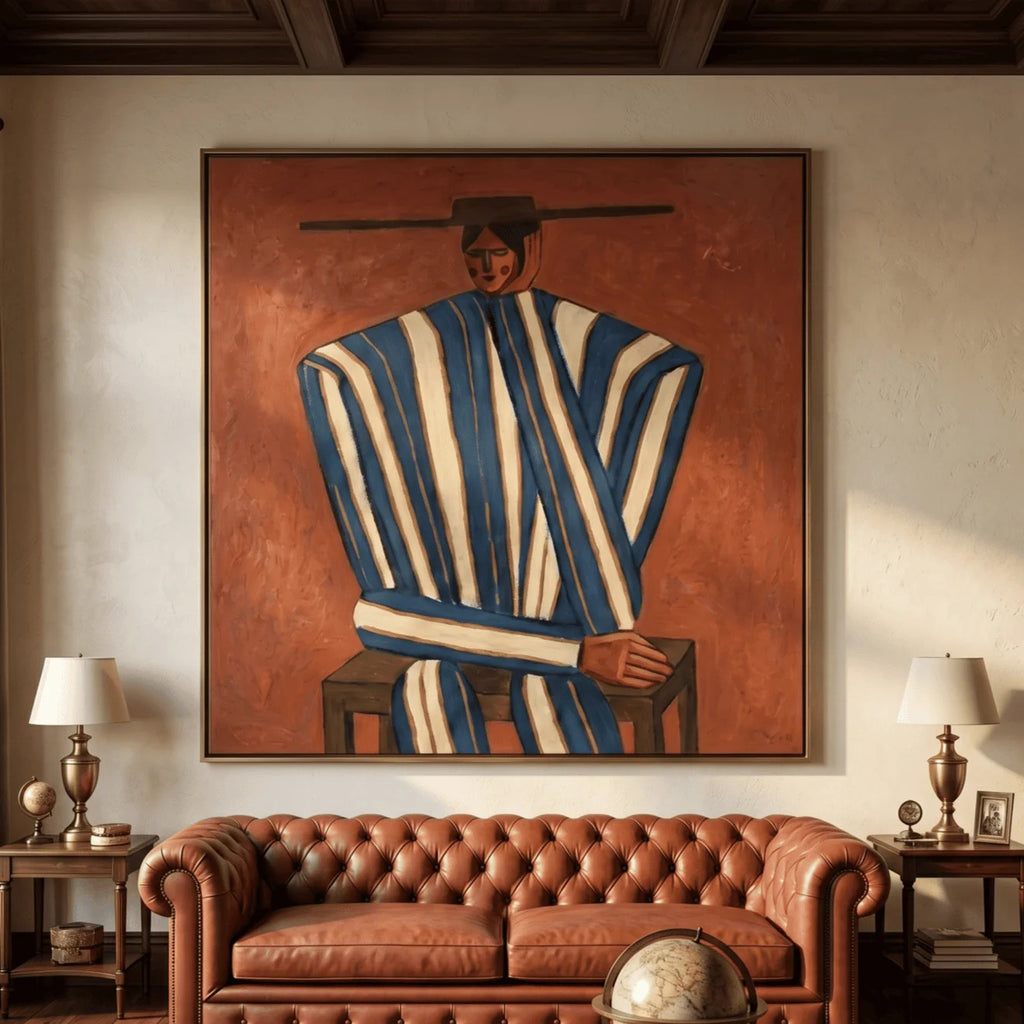 Blue Stripe Gentleman
