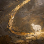 Lone White Goat
