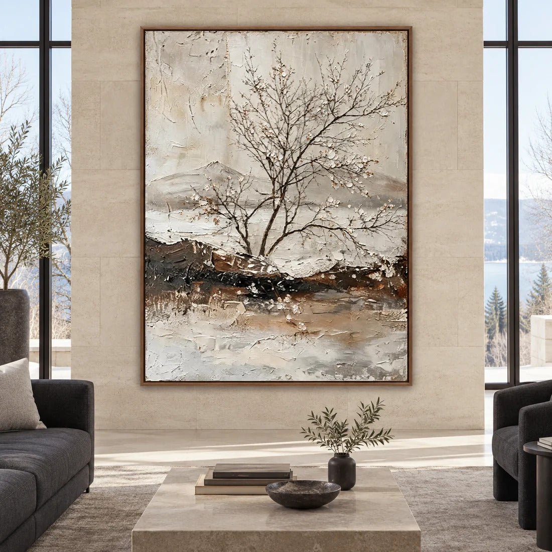 Winter Tree Solitude